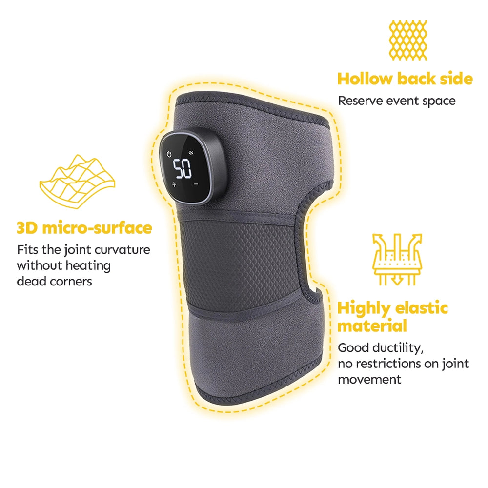 <strong>3-in-1 Heating Knee Massager</strong>
