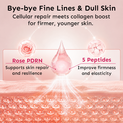 Naturally Pink Anti-Aging Serum Powered by PDRN + 5 Peptides