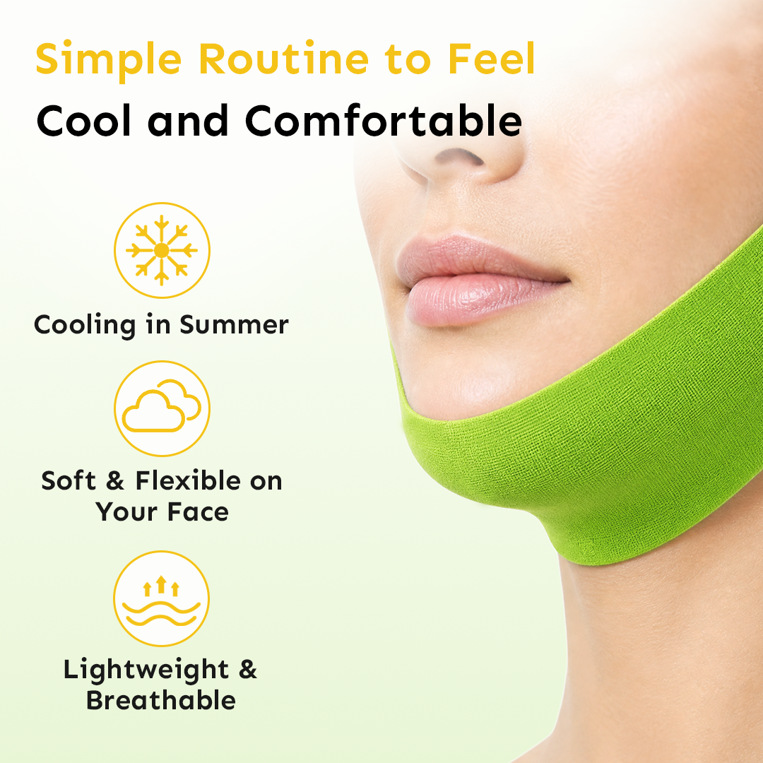 Cooling Jawline Sculpt V-lifting Band