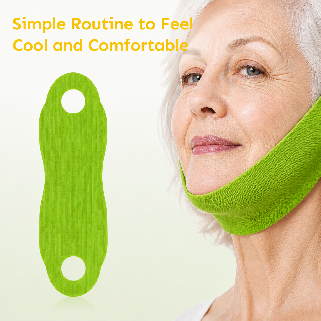 Cooling Face-Sculpting Band