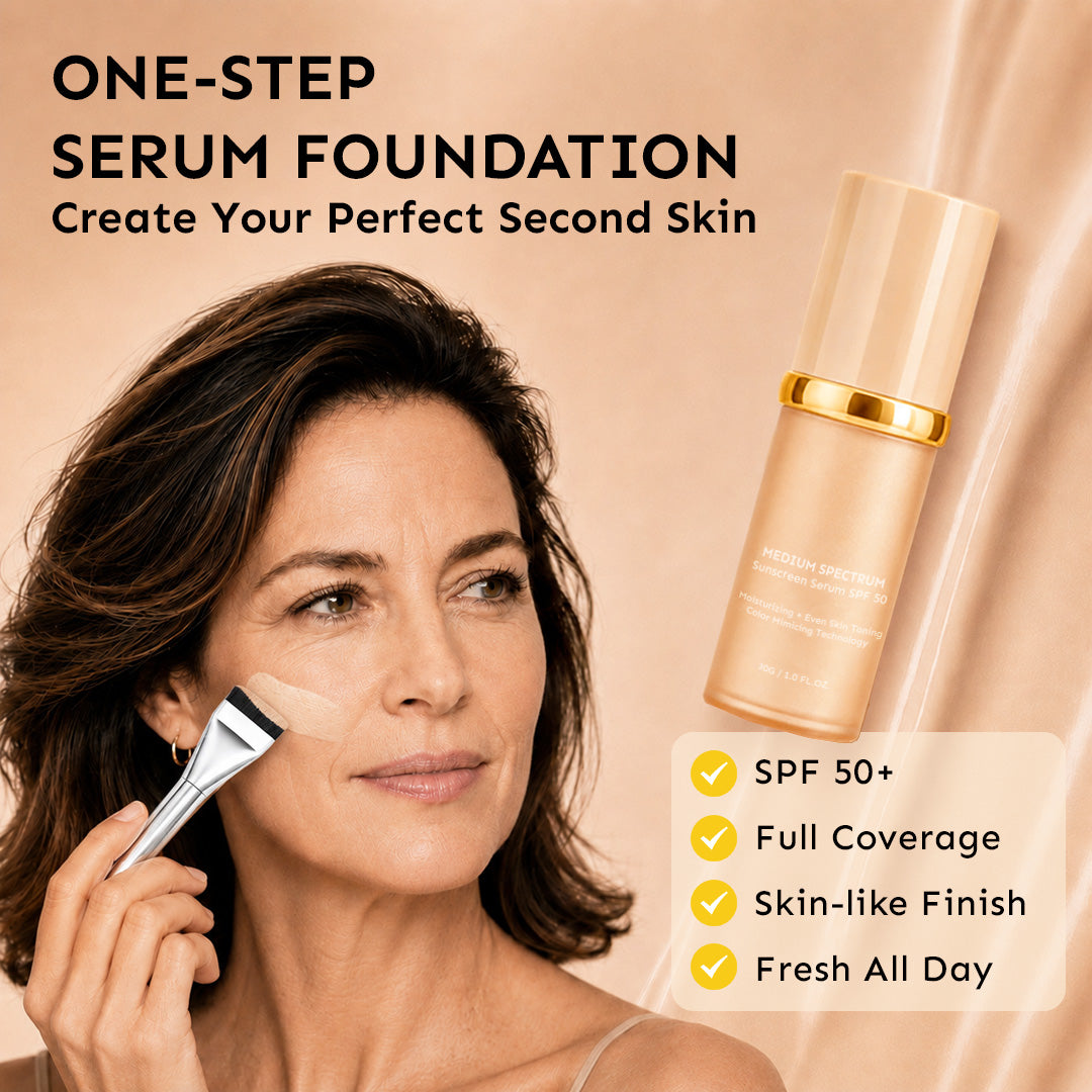 4-in-1 One-Step Foundation：Your Perfect Second Skin
