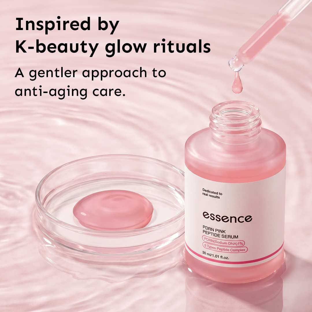 Naturally Pink Anti-Aging Serum Powered by PDRN + 5 Peptides
