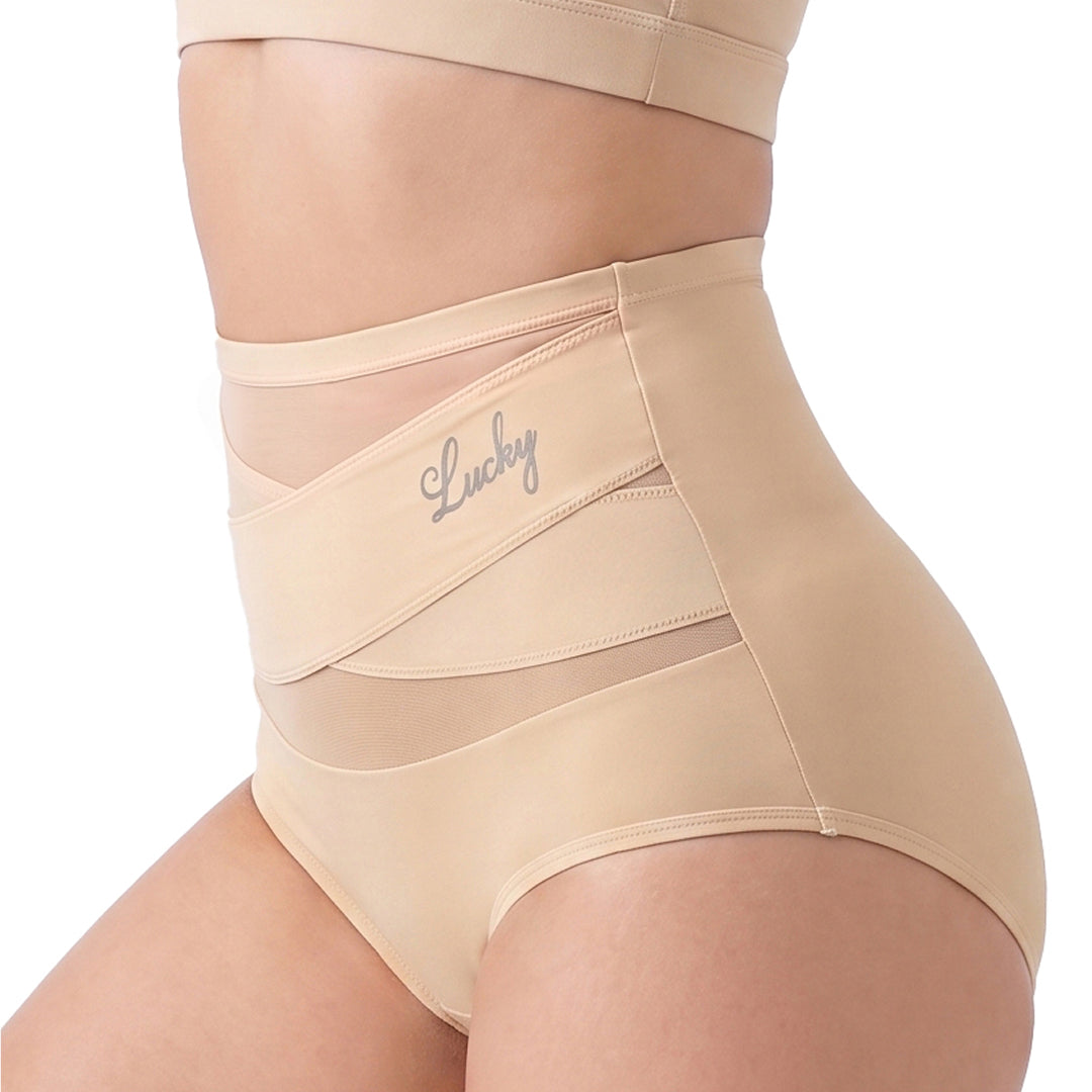 Cross-Wrap Tummy Control Panty | Hourglass Waist Cincher