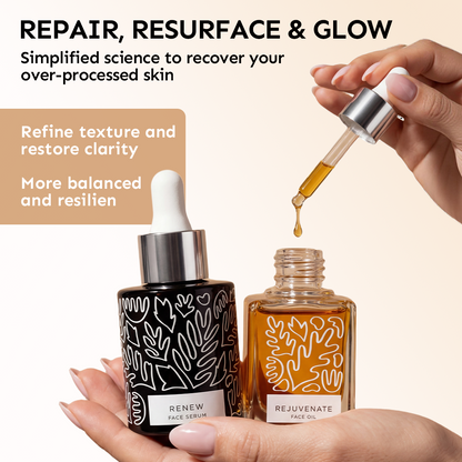 Repair, Resurface & Glow — 2-Step Skin Recovery Set