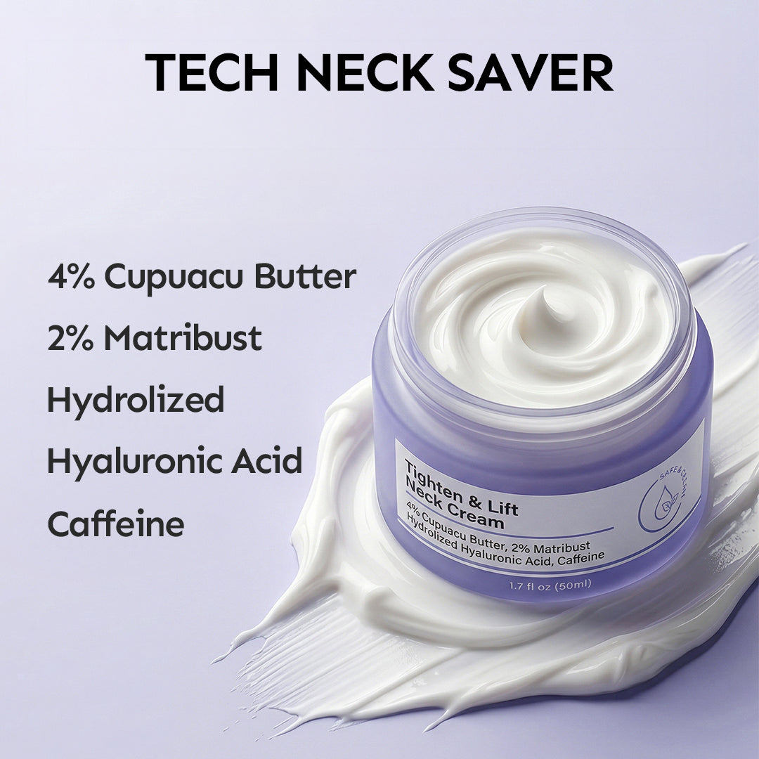 Lovocross™ Tech Neck Rescue Cream | Smooth Neck Lines & Deep Hydration