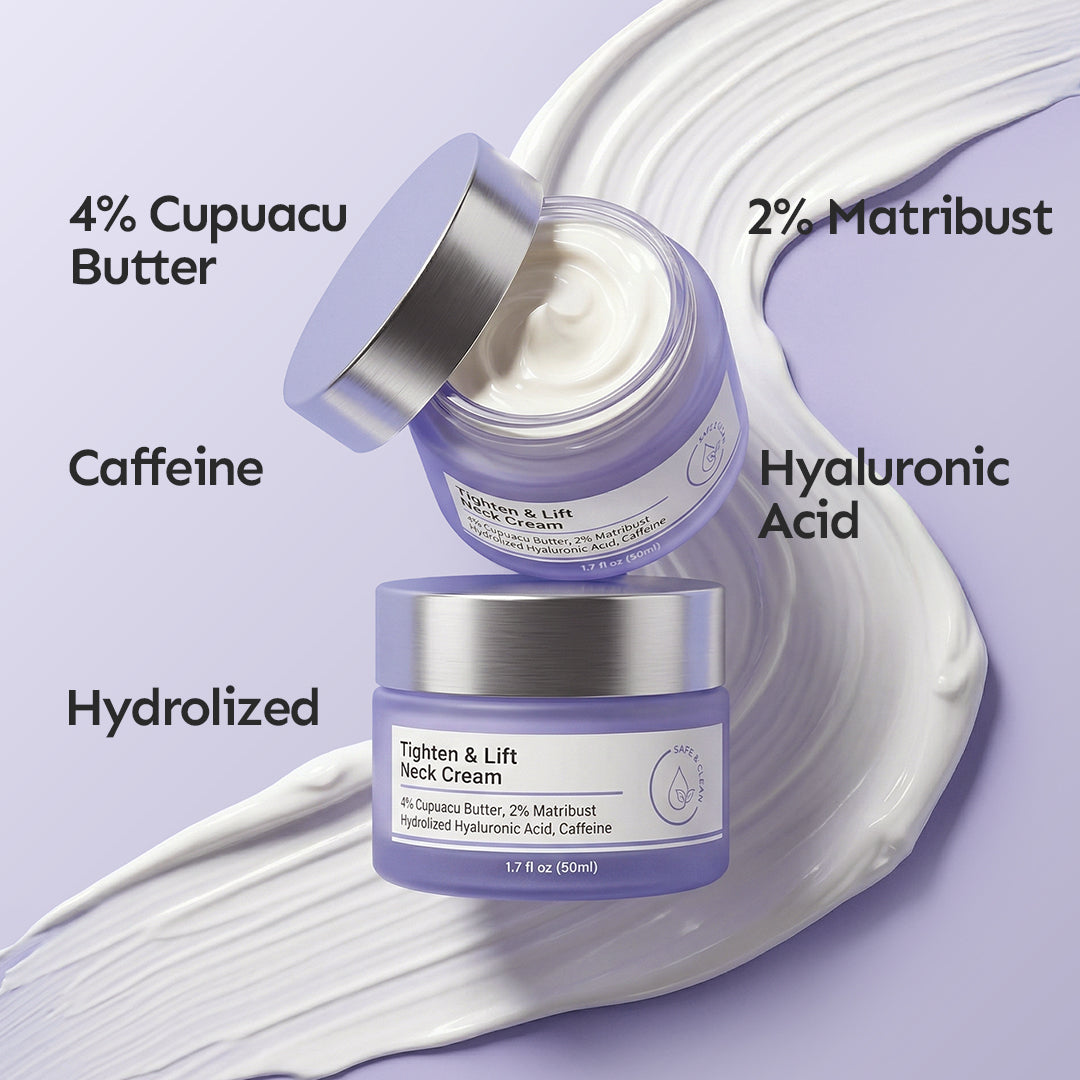 Lovocross™ Tech Neck Rescue Cream | Smooth Neck Lines & Deep Hydration