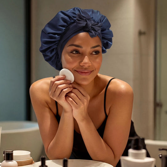 Lovocross Satin Hair Bonnet for Multiple Used