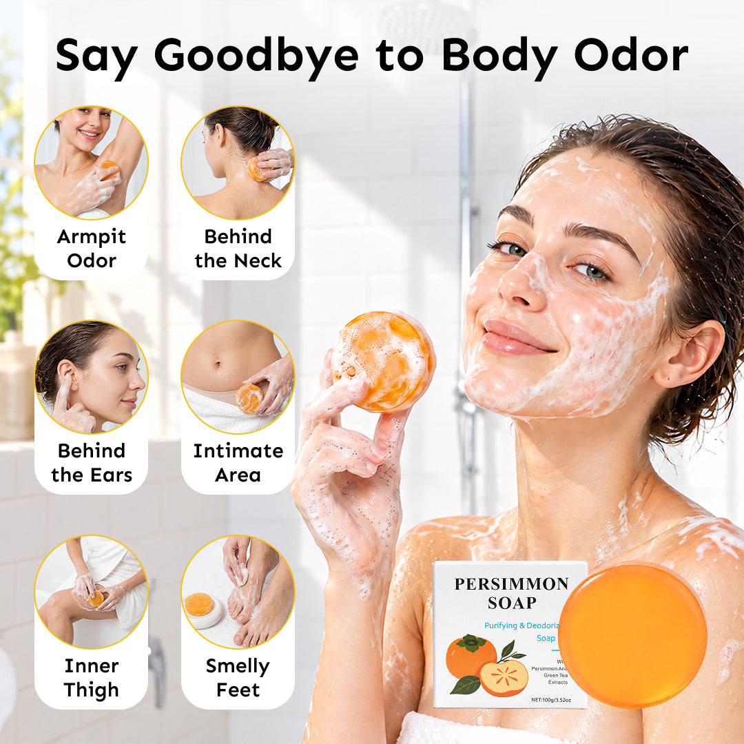 Nonenal Cleaning Deodorant Persimmon Soap
