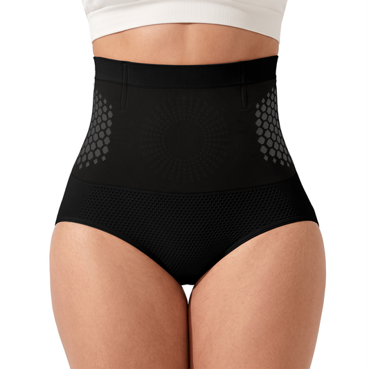High-Waisted Tummy Control Panty with Core Warming