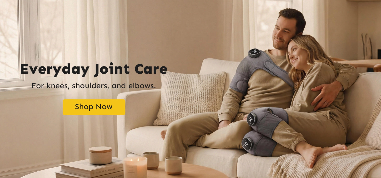 Lovocross 3-In-1 Heating Knee Massager